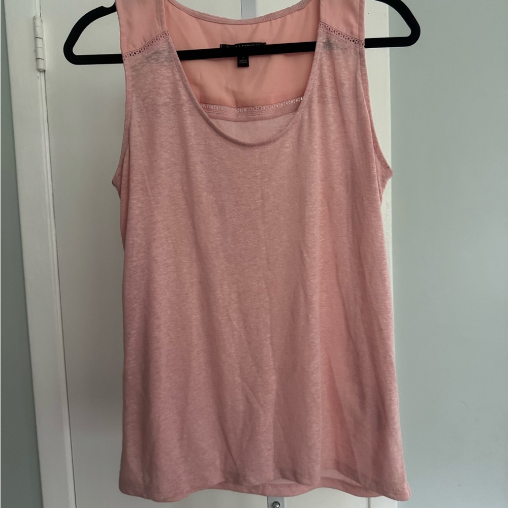 Banana Republic Peach Sleeveless Tank Top